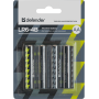Батарейка алкалиновая Defender LR6-4B AA, в блистере 4 шт