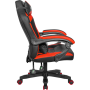 Игровое кресло Defender Master Черный/Красный,полиуретан,50мм