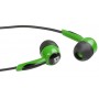 Наушники вставки Defender Basic 604 черный + зеленый