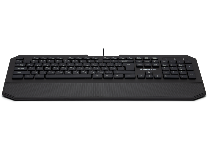 Проводная клавиатура Defender Oscar SM-600 Pro RU,черный,полноразмерная