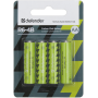 Батарейка солевая Defender R6-4B AA, в блистере 4 шт