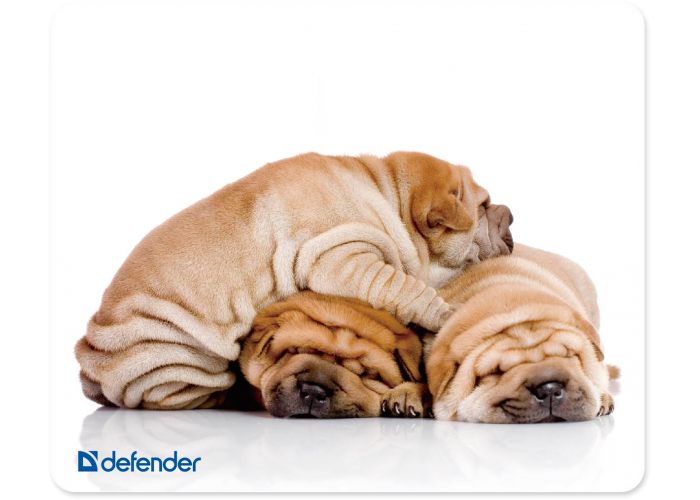 Коврик для компьютерной мыши Defender Silk 230x190x1.6 мм, 10 видов