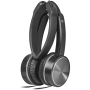 Наушники накладные Defender Accord 145 черный+серый, кабель 1,2 м