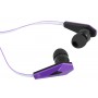 Наушники вставки Defender Trendy 705 черный + сиреневый