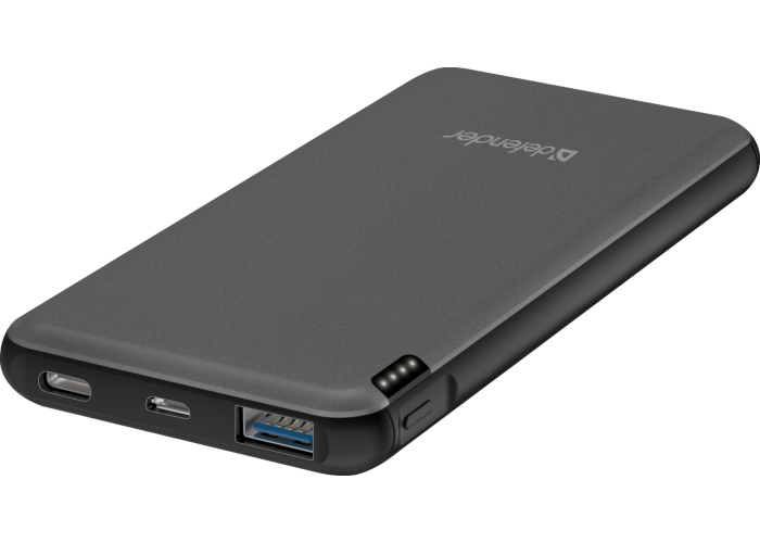Внешний аккумулятор Defender ExtraLife Fast 10000D USB: QC3.0, Type-C/PD,10000mAh