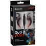 Гарнитура для смартфонов Defender OutFit W765 серый+оранжевый, вставки