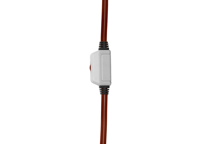 Игровая гарнитура Defender Warhead G-120 красный + белый, кабель 2 м