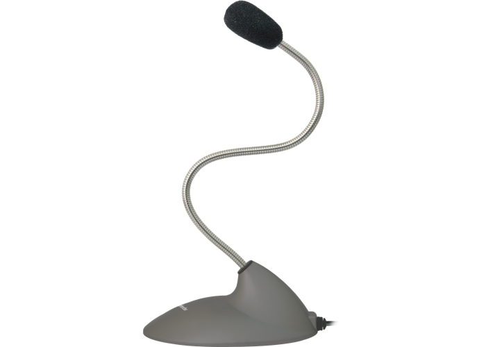 Микрофон компьютерный Defender MIC-111 серый, кабель 1,5 м