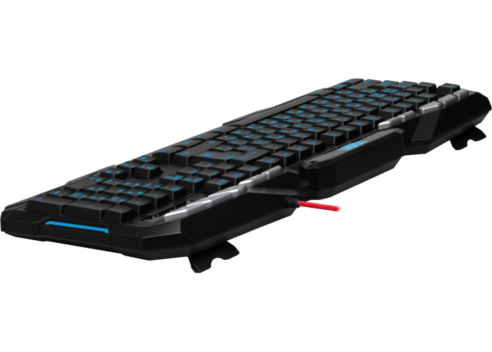 Проводная игровая клавиатура Defender Doom Keeper GK-100DL RU,3-х цветная,19 Anti-Ghost