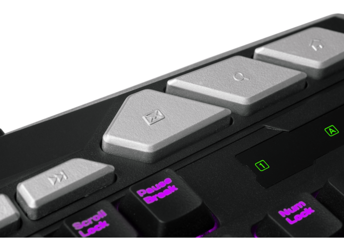 Проводная игровая клавиатура Defender Doom Keeper GK-100DL RU,3-х цветная,19 Anti-Ghost