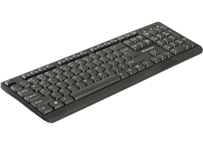 Проводная клавиатура Defender OfficeMate HM-710 RU,черный,полноразмерная