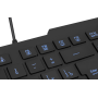 Проводная клавиатура Defender Oscar SM-660L Pro RU,черный,4 уровня подсветки