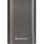Внешний аккумулятор Defender Lavita Fast 6000B 2*USB+1*Type-C, 6000 mAh, 3A