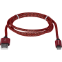 USB кабель Defender ACH01-03T PRO USB2.0 Красный, AM-LightningM,1m,2.1А