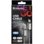 USB кабель Defender USB08-03T PRO USB2.0 Белый, AM-MicroBM, 1m, 2.1A