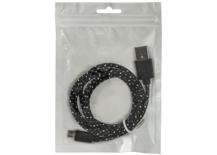 USB кабель Defender USB08-03T USB2.0 AM-MicroBM, 1.0м пакет