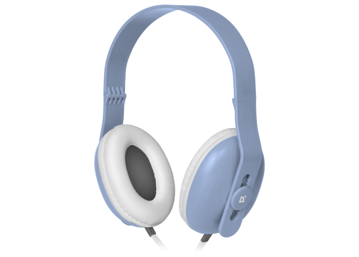 Гарнитура для смартфонов Defender Fancy 440 голубой, кабель 1,2 м