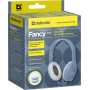 Гарнитура для смартфонов Defender Fancy 440 голубой, кабель 1,2 м