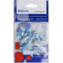 Наушники вставки Defender Trendy 702 белый + голубой
