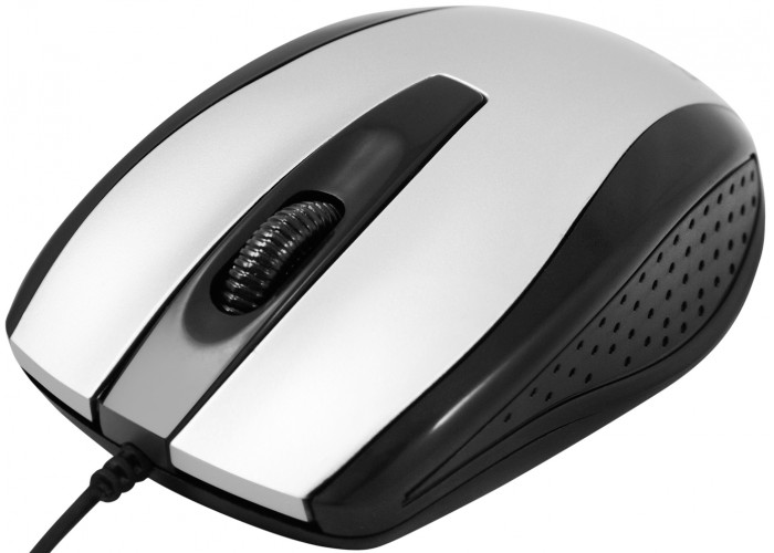 Проводная оптическая мышь Defender Optimum MM-140 серый,3 кнопки,800 dpi