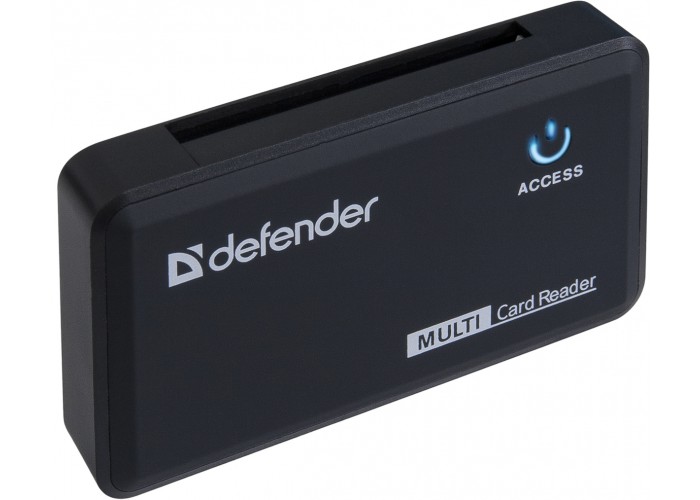 Универсальный картридер Defender Optimus USB 2.0, 5 слотов