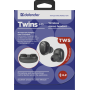 Беспроводная гарнитура Defender Twins 635 черный, TWS, Bluetooth