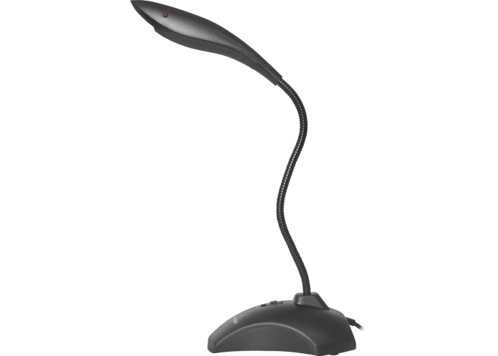 Микрофон компьютерный Defender MIC-115 черный, кабель 1,7 м