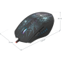 Проводная игровая мышь Defender Doom Fighter GM-260L оптика,6кнопок,800-3200dpi