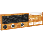 Проводная клавиатура Defender Accent SB-720 RU,черный,компактная