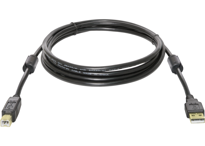 USB кабель Defender USB04-06PRO USB2.0 AM-BM, 1.8м