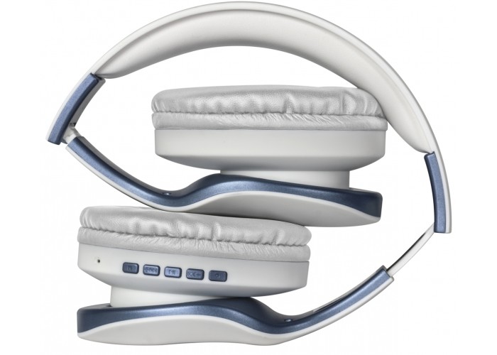 Беспроводная гарнитура Defender FreeMotion B525 белый+синий, Bluetooth