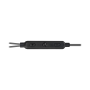 Гарнитура для смартфонов Defender OutFit W765 серый+голубой, вставки