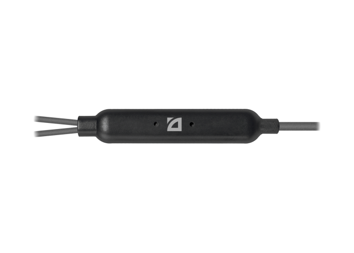 Гарнитура для смартфонов Defender OutFit W765 серый+голубой, вставки