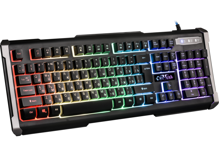 Проводная игровая клавиатура Defender Chimera GK-280DL RU,RGB подсветка, 9 режимов