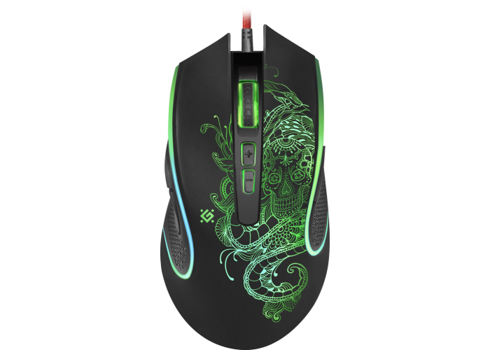 Проводная игровая мышь Defender Venom GM-640L оптика,8кнопок,3200dpi