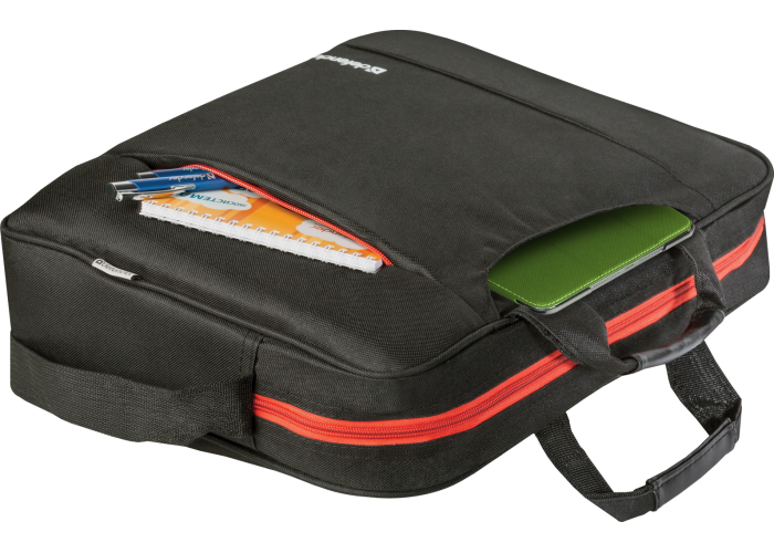 Сумка для ноутбука Defender Geek 15.6" черный, карман