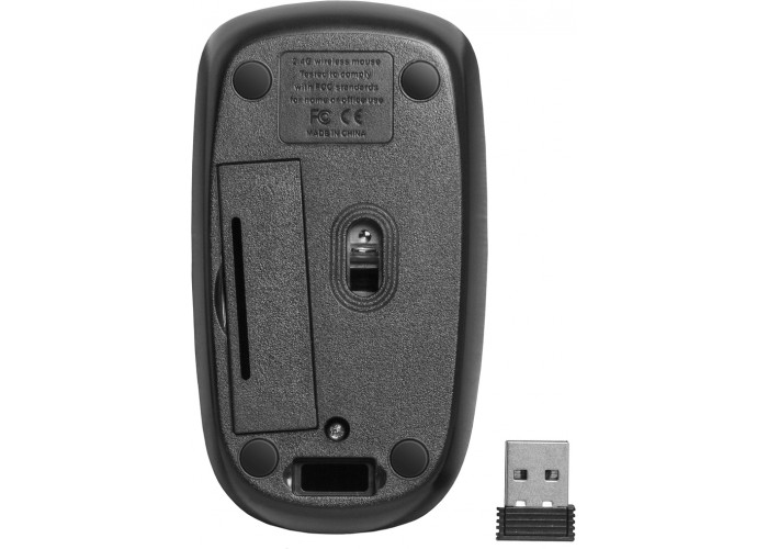 Беспроводная IR-лазерная мышь Defender Datum MM-035 черный,3 кнопки,800-1600 dpi