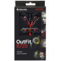 Беспроводная гарнитура Defender OutFit B725 черный+красный, Bluetooth
