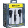 Наушники вставки Defender Basic 617 черный, коробка