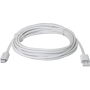 USB кабель Defender USB08-10BH USB2.0 белый, AM-MicroBM, 3м