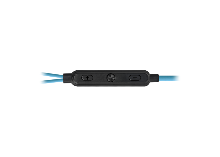 Гарнитура для смартфонов Defender OutFit W770 черный+голубой, вставки