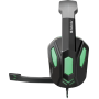 Игровая гарнитура Defender Warhead G-275 зеленый + черный, кабель 1,8 м