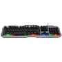 Проводная игровая клавиатура Defender Assault GK-350L RU,радужная,метал