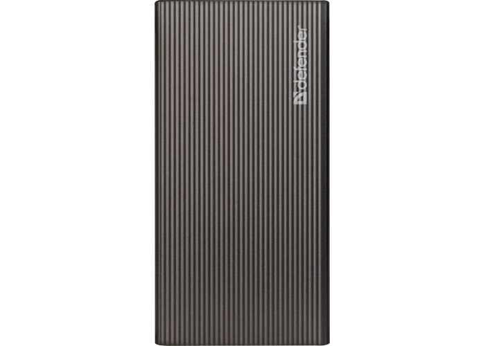 Внешний аккумулятор Defender ExtraLife Fast 5000B Li-pol,2USB+1Type-C,5000mAh,3A
