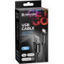 USB кабель Defender ACH01-03T PRO USB2.0 Черный, AM-LightningM, 1m,2.1A