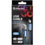 USB кабель Defender USB08-03T PRO USB2.0 Синий, AM-MicroBM, 1m, 2.1A