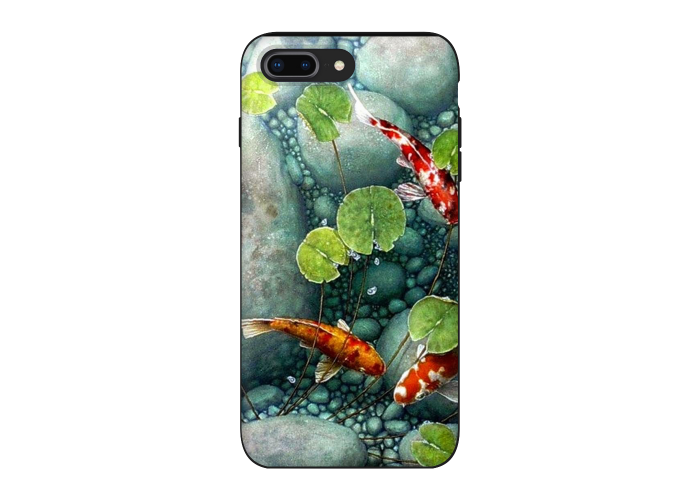 Силиконовый чехол Softmag Case Red fish для iPhone 7 Plus/8 Plus