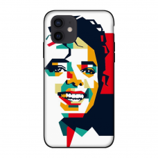 Силиконовый чехол Softmag Case Michael Jackson для iPhone 12