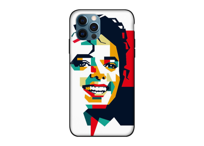 Силиконовый чехол Softmag Case Michael Jackson для iPhone 12 Pro