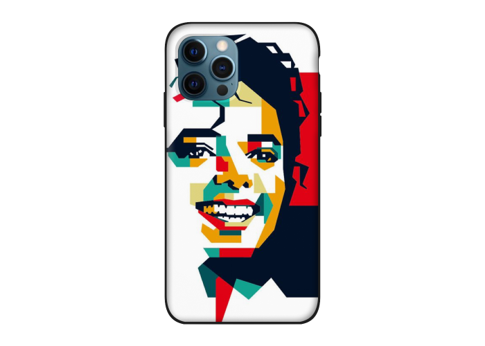 Силиконовый чехол Softmag Case Michael Jackson для iPhone 12 Pro Max